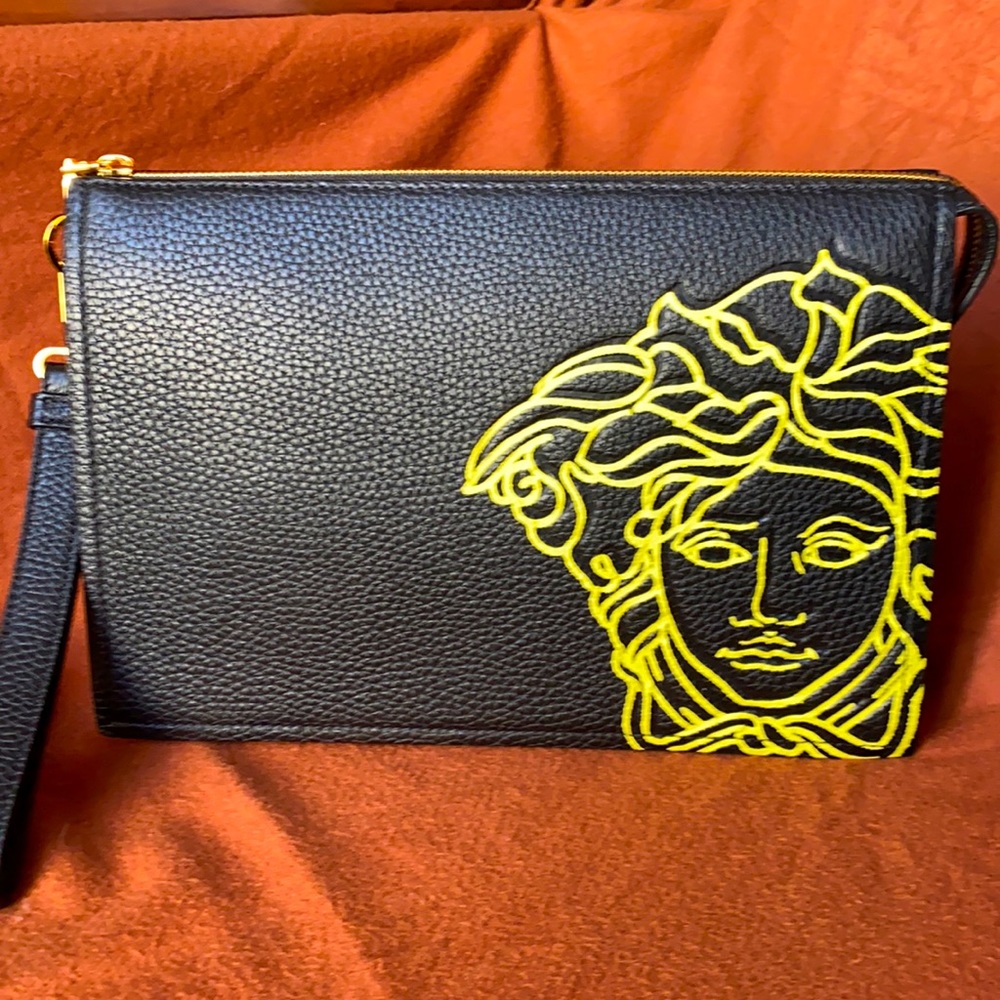 Versace Pop Medusa Unisex Clutch NWT